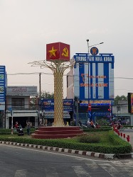 Biểu Tượng _ ngã ba công an thị xã Bến Cát