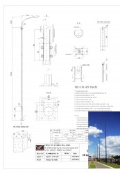 Trụ Đèn Chiếu Sáng 10m